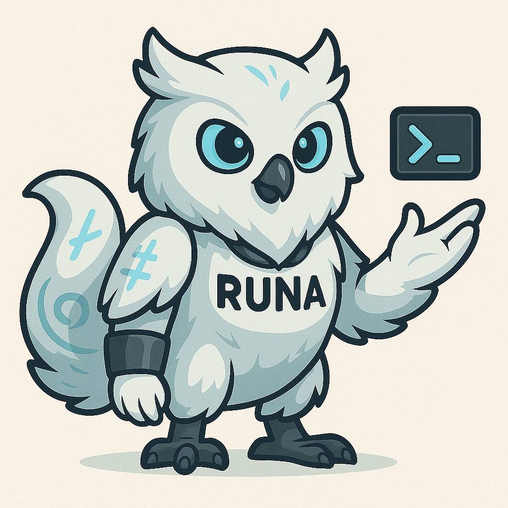RUNA mascot